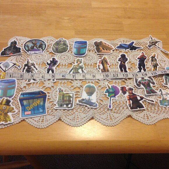Fortnite stickers for cellphones, laptop, lockers, crafts, scrapbooking - Picture 2 of 6